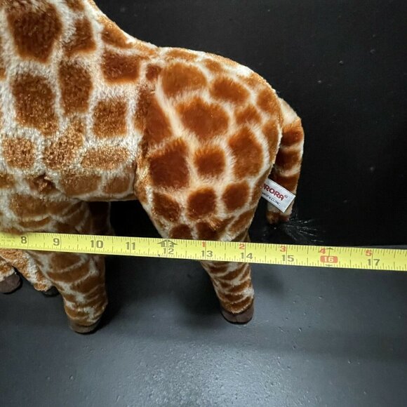 Aurora Miyoni adorable medium sized mother and attached baby giraffe plush - Picture 6 of 8
